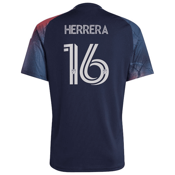 Adidas Héctor Herrera Houston Dynamo FC 2026 Mission Control Replica Jersey Blue