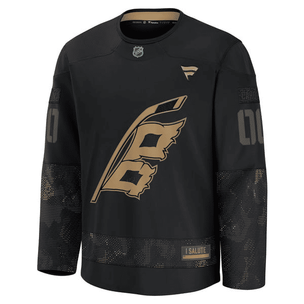 Selfika Carolina Hurricanes Fanatics 2024 Military Appreciation Jersey