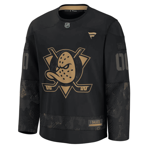 Selfika Fanatics Anaheim Ducks 2024 Military Appreciation Jersey