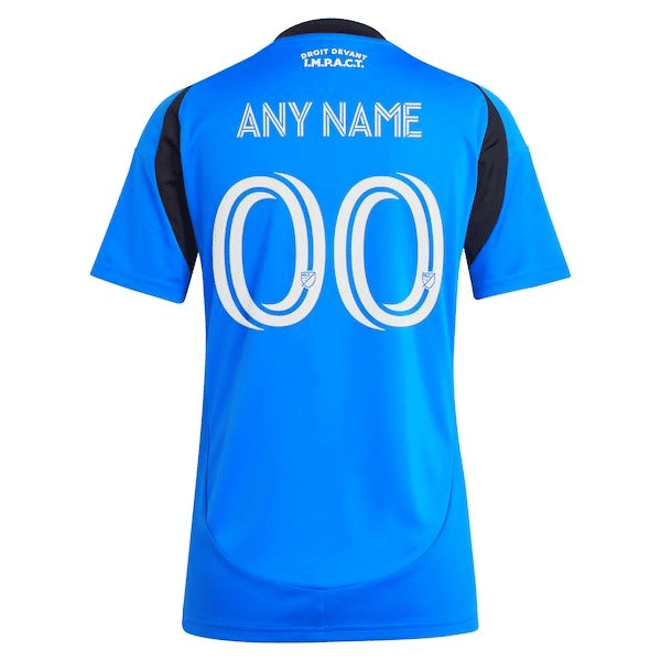 Adidas CF Montreal 2025 Montréal Original Replica Custom Jersey Blue