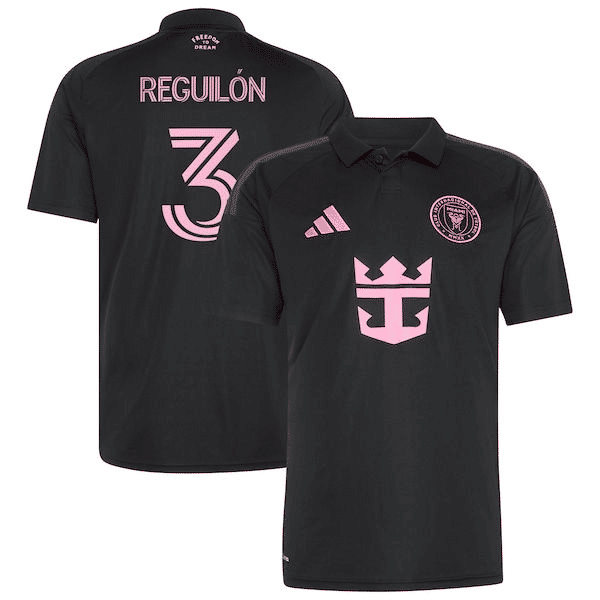 Adidas Sergio Reguilón Inter Miami CF 2026 Presagio Replica Jersey Black