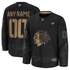 Selfika Chicago Blackhawks Fanatics 2024 Military Appreciation Practice Jersey