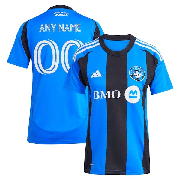 Adidas CF Montreal 2025 Montréal Original Replica Custom Jersey Blue