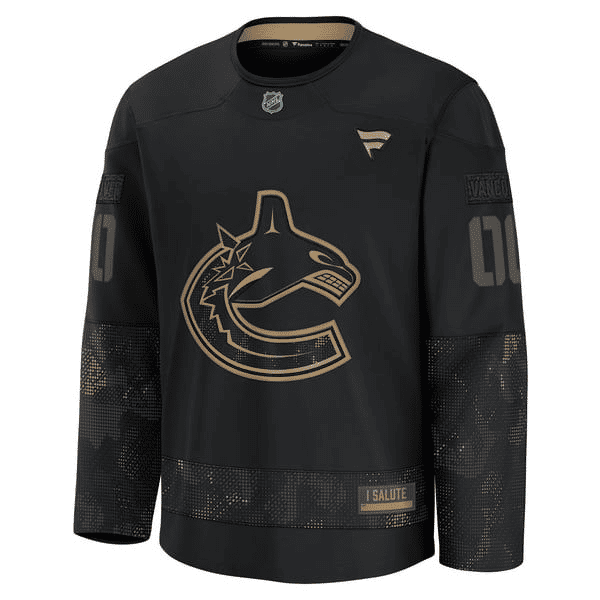 Selfika Vancouver Canucks Fanatics 2024 Practice Jersey