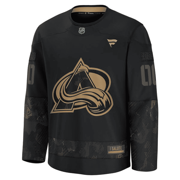 Selfika Fanatics Colorado Avalanche 2024 Military Jersey