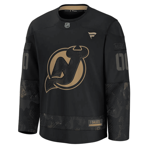 Selfika New Jersey Devils Fanatics Military Jersey