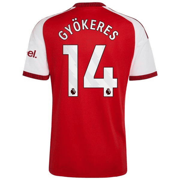 Viktor Gyökeres Arsenal adidas 2026/27 Home Replica Jersey - Red