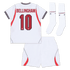 England Nike Home Stadium Mini Kit 2026 - Little Kids with Bellingham 10 printing - Jersey Teams World