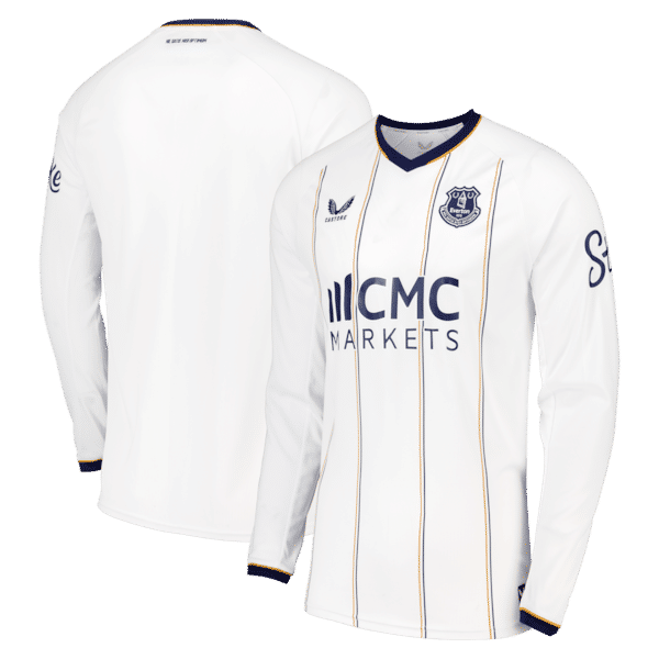 Everton Castore Away Replica Shirt 2026-27 - Long Sleeve - Jersey Teams World