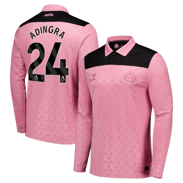 Sunderland x Elvis Hummel Away Shirt 2026-27 - Long Sleeve with Adingra 24 printing - Jersey Teams World