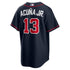 Nike Ronald Acuña Jr. Atlanta Braves Alternate Replica Jersey Navy