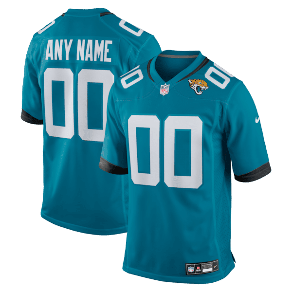 Nike Jacksonville Jaguars Custom Game Jersey Teal