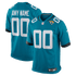Nike Jacksonville Jaguars Custom Game Jersey Teal