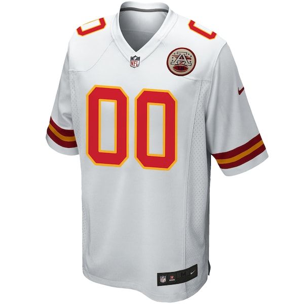 Nike Kansas City Chiefs Custom Game Jersey White