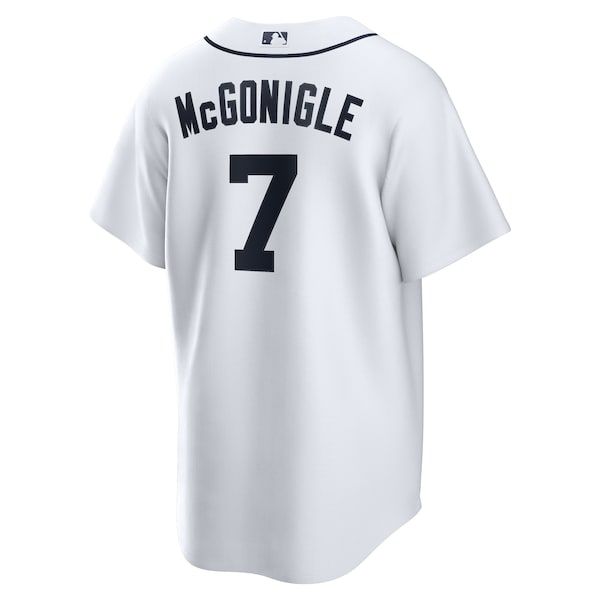 Nike Kevin McGonigle Detroit Tigers Home Replica Jersey White