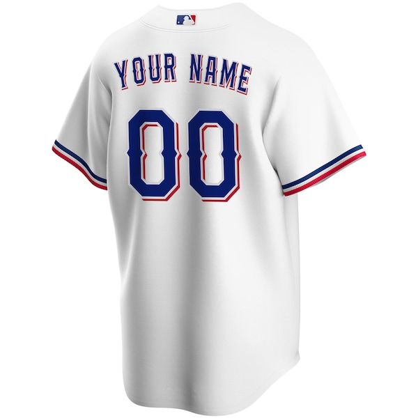 Nike Texas Rangers Home Replica Custom Jersey White