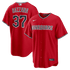 Nike Travis Bazzana Cleveland Guardians Alternate Replica Jersey Red