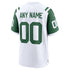 Nike New York Jets Classic Alternate Custom Replica Jersey White