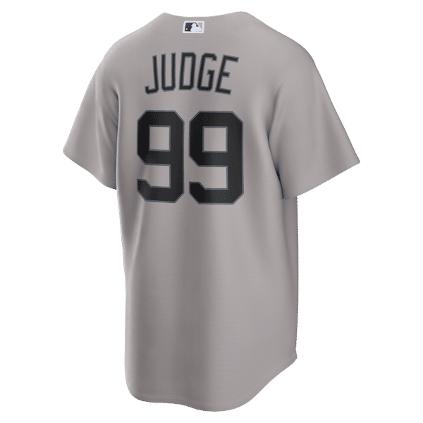Nike Aaron Judge New York Yankees Road Replica Jersey Gray