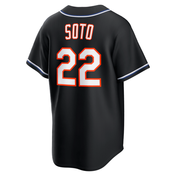 Nike Juan Soto New York Mets Alternate Replica Jersey Black