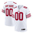 Nike San Francisco 49ers Custom Game Jersey White