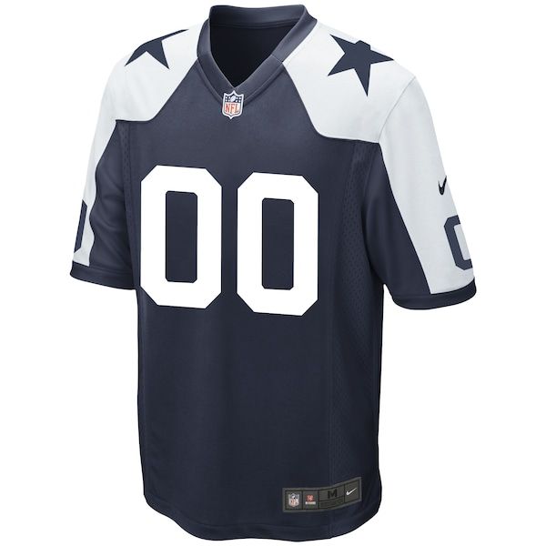 Nike Dallas Cowboys Custom Game Jersey Navy