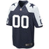 Nike Dallas Cowboys Custom Game Jersey Navy