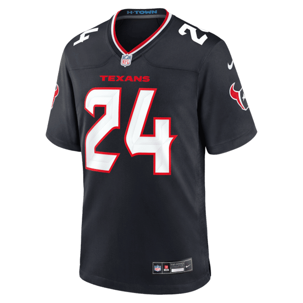 Nike Derek Stingley Jr. Houston Texans Game Jersey Navy