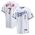 Nike Bobby Witt Jr. Kansas City Royals 2026 All-Star Edition Stars & Stripes Stadium Jersey White