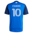 Adidas Evander da Silva Ferreira FC Cincinnati 2025 Orange and Blue Legacy Kit Replica Jersey Blue