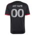 Adidas D.C. United 2026 Black-and-Red Kit Replica Custom Jersey Black