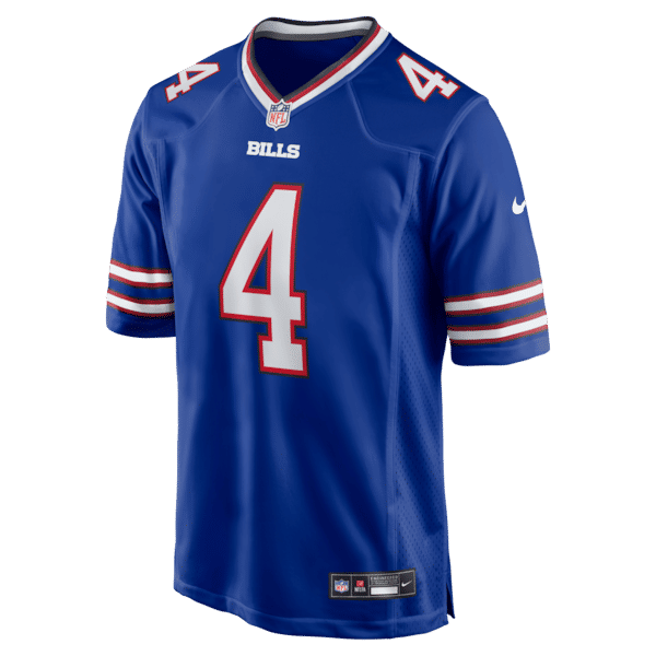 Nike James Cook III Buffalo Bills Game Jersey Royal