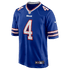 Nike James Cook III Buffalo Bills Game Jersey Royal