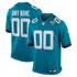 Nike Jacksonville Jaguars Custom Game Jersey Teal