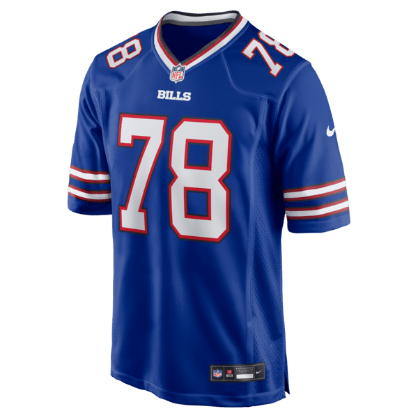 Nike Bruce Smith Buffalo Bills Game Retired Player Jersey Royal