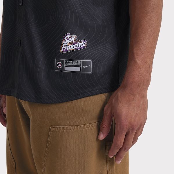 Nike Matt Chapman San Francisco Giants 2025 City Connect Limited Jersey Anthracite