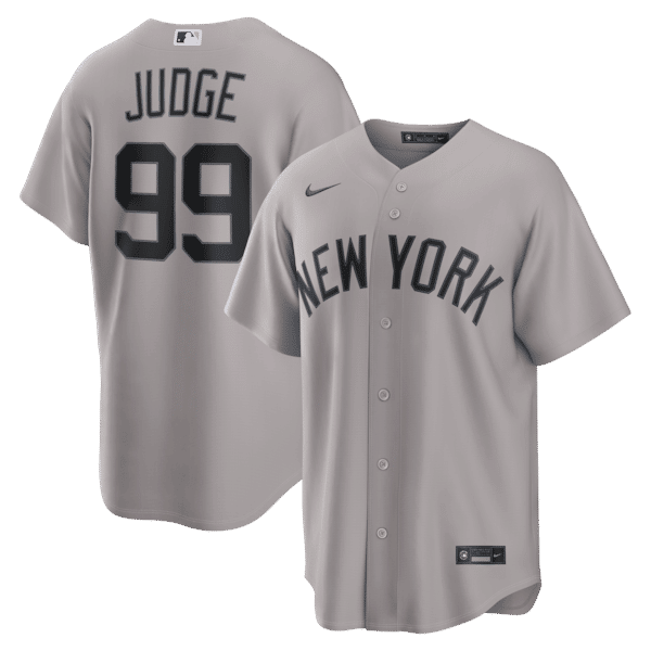 Nike Aaron Judge New York Yankees Road Replica Jersey Gray