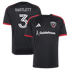 Adidas Lucas Bartlett D.C. United 2026 Black-and-Red Kit Replica Jersey Black
