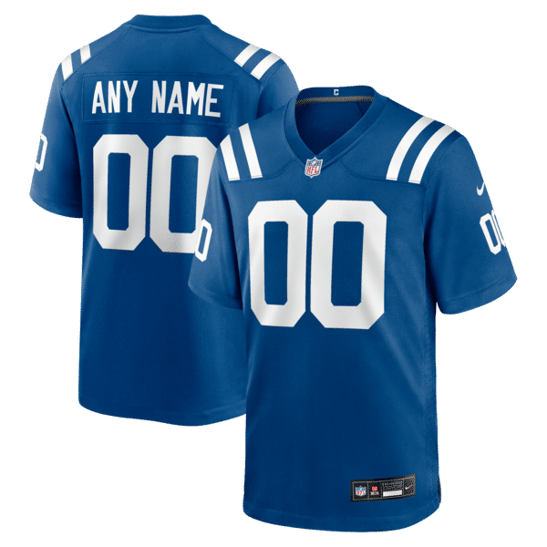 Nike Indianapolis Colts Custom Game Jersey Royal