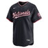 Nike Washington Nationals Alternate Limited Custom Jersey Navy