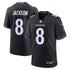 Nike Lamar Jackson Baltimore Ravens Alternate Game Jersey Black