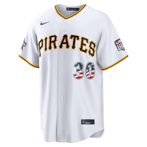 Nike Paul Skenes Pittsburgh Pirates 2026 All-Star Game Stars & Stripes Stadium Jersey White