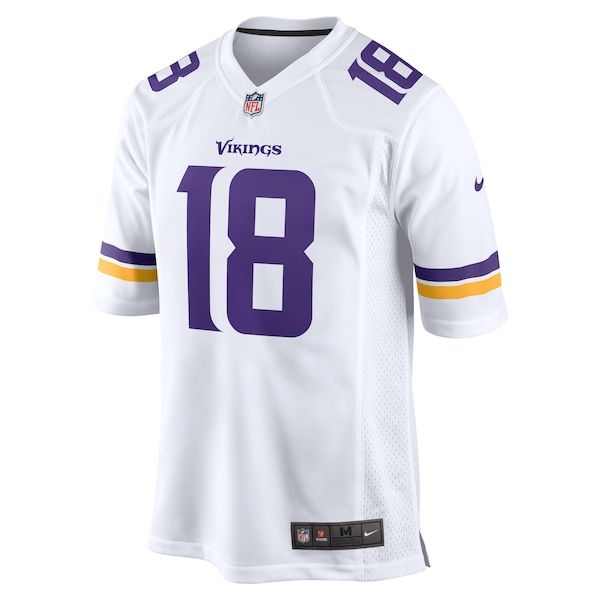 Nike Justin Jefferson Minnesota Vikings Game Jersey White