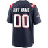 Nike New England Patriots Custom Game Jersey Navy