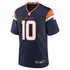 Nike Bo Nix Denver Broncos Alternate Game Jersey Navy