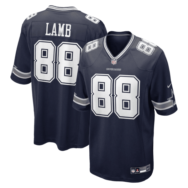 Nike CeeDee Lamb Dallas Cowboys Alternate Game Team Jersey Navy