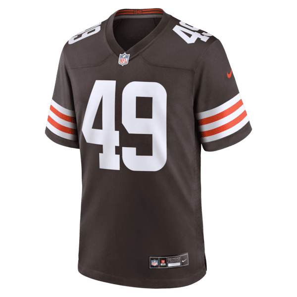 Nike Carson Schwesinger Cleveland Browns Game Jersey Brown