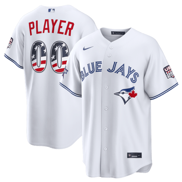 Nike Toronto Blue Jays 2026 All-Star Edition Stars & Stripes Stadium Pick-A-Player Jersey White