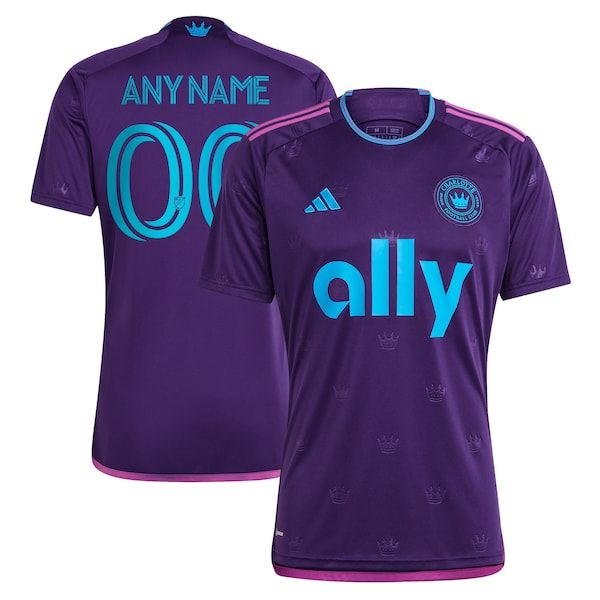 Adidas Charlotte FC 2023 Crown Jewel Kit Replica Custom Jersey Purple