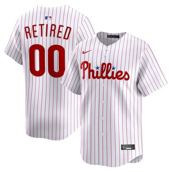 Nike Philadelphia Phillies Home Limited Pick-A-Player Retired Roster Jersey White